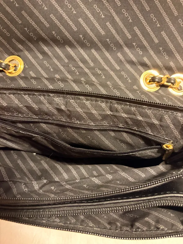 Custom designer quilted purse Black - Image 6