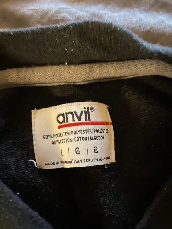 navy oversized sweatshirt Blue Size L - Image 3