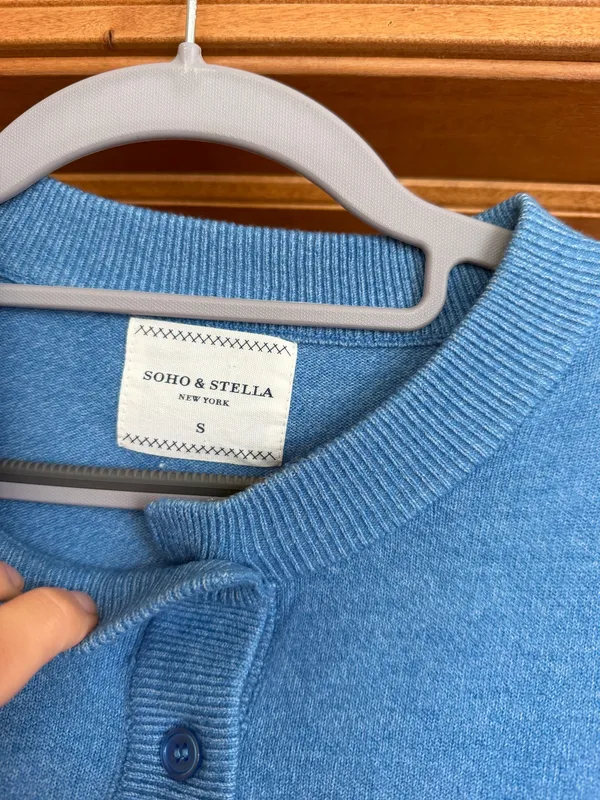 Soho & Stella blue sweater - Image 2