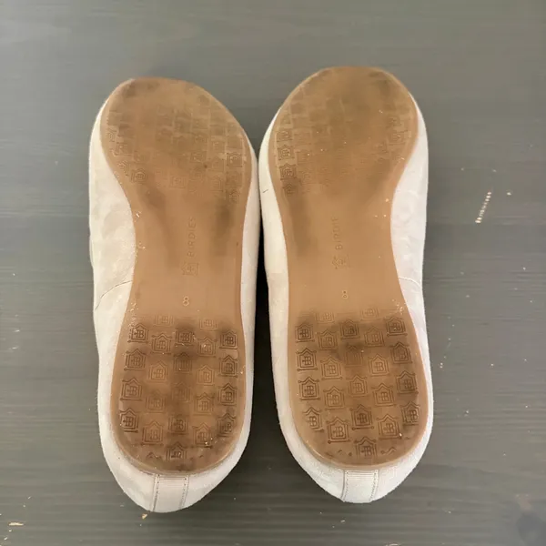 Birdies Loafers The Starling 8 Latte Suede Smoking Slipper Comfort Flats - Image 11