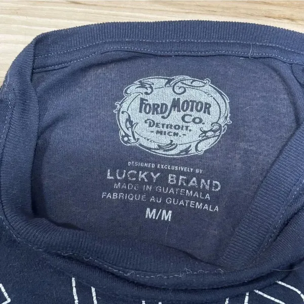Lucky Brand Ford Cobra Short Sleeve Tee Shirt Women’s Medium - Image 3
