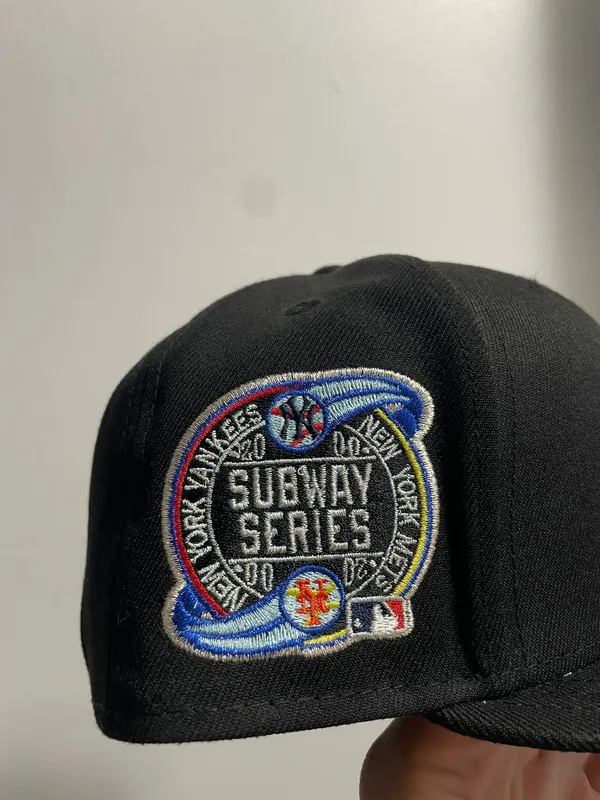 Myfitteds New York yankees Spider-Man in to the subway verse 2000 subway series size 7 1/4 in store exclusive - Image 4