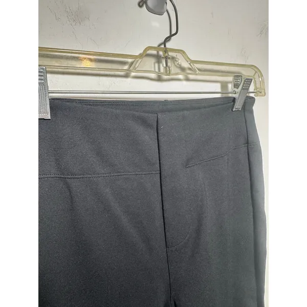 Halara Black 7/8 High Waisted Tummy Control Casual Work Pants Pockets Small S - Image 4