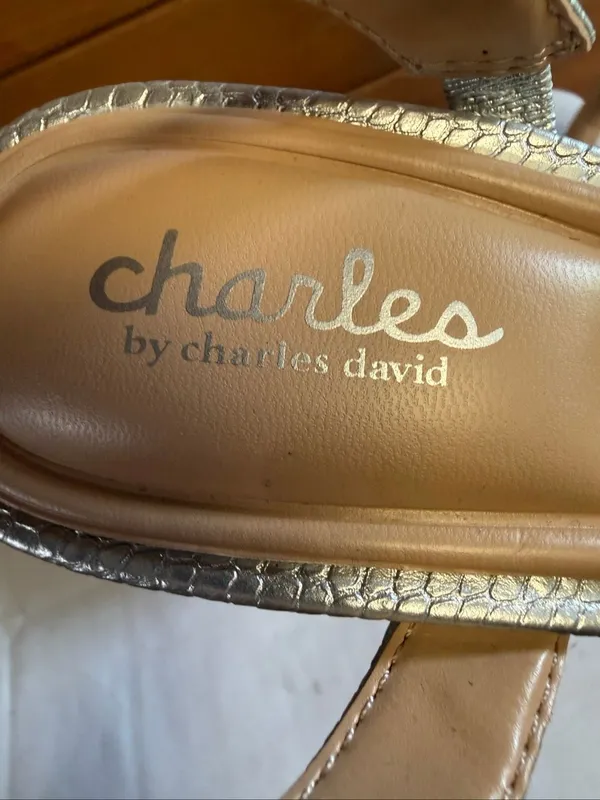 Charles by Charles David Iniko slingback pumps pointed toe/ stiletto heel Sz 8 S - Image 7
