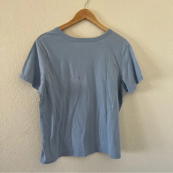 Yellowstone Dutton Ranch Graphic Tee Large Blue Short Sleeve Montana Shirt - Image 2