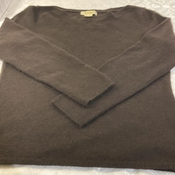 Peck & Peck cashmere blouse L - Image 14