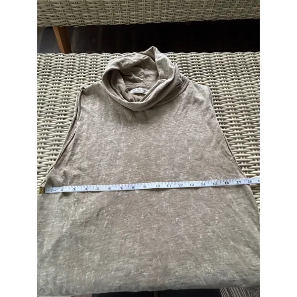 We The Free Free People Cowl Neck Sleeveless Top Small boho‎ minimalist Layered - Image 6