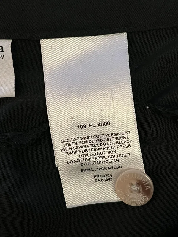 Columbia PFG Cargo Shorts Womens Medium Black Nylon Quick Dry Fishing Beach - Image 6