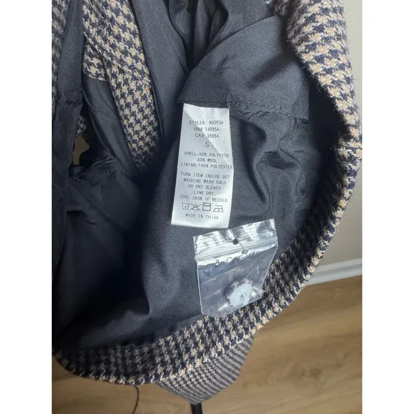 Sadie and Sage Houndsooth Shortalls Size Small NWT - Image 4