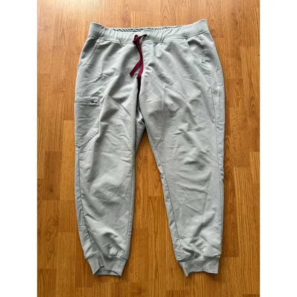 Figs Zamora Jogger Scrub Pant Cement Size XXL - Image 2