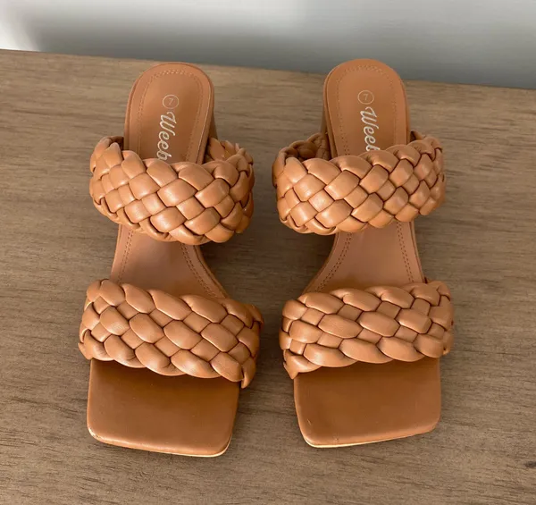 Brown Heel / Wedges Size 7 - Image 2