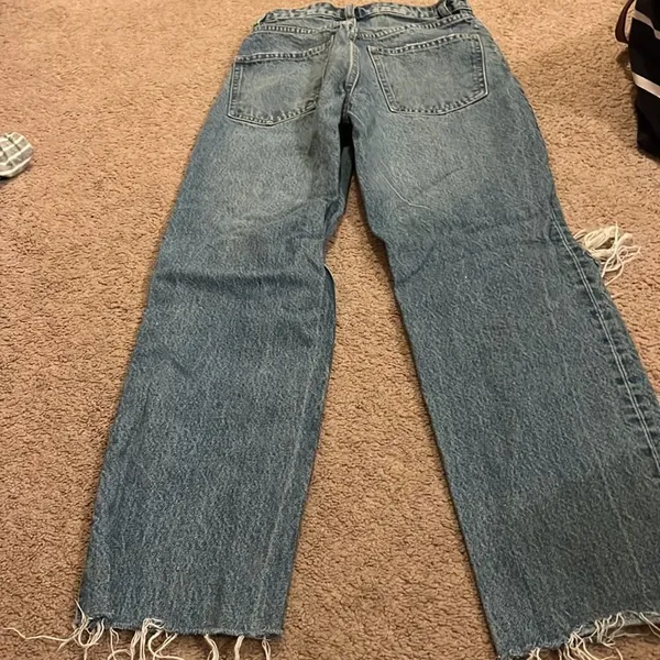 Zara high rise button fly jeans 0‎ - Image 8
