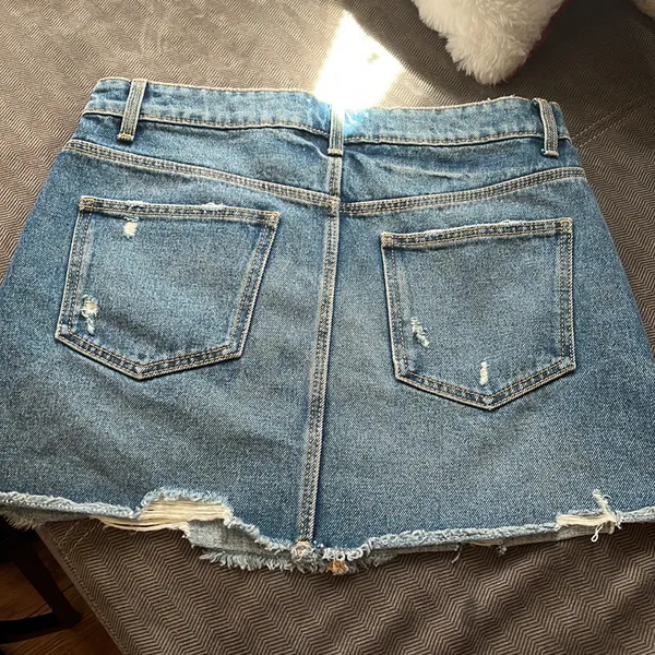 NWOT Zara Jean mini skirt - Image 2