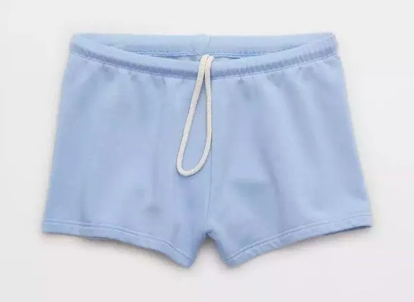 Aerie Baby Blue Sweat Shorts NWT - Image 4