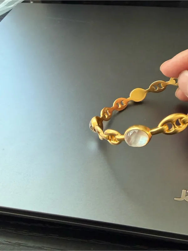 NWOT Julie Vos Gold Bracelet - Image 7
