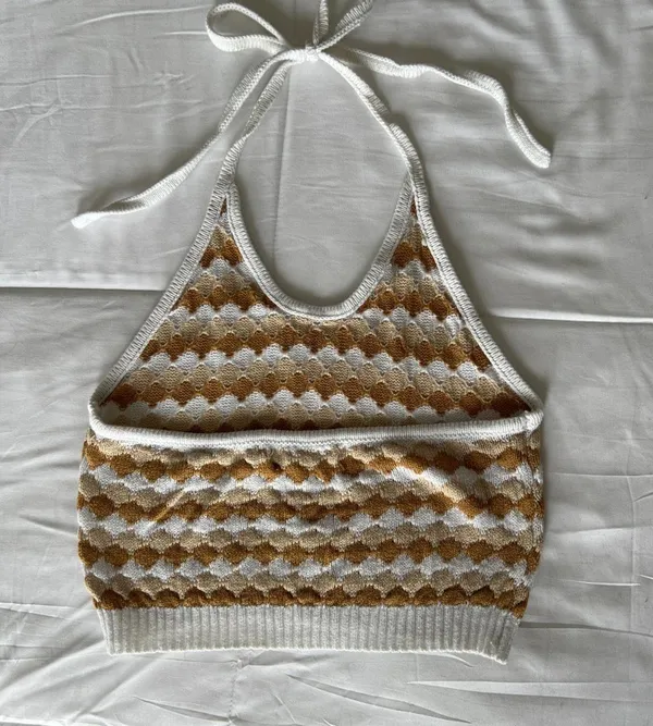 Knit Halter Top - Image 2