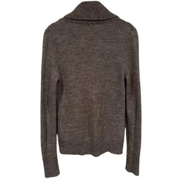 J. Crew Alpaca Blend Plunge V-Neck Long Sleeve Sweater Capsule Cozy Cabincore‎ S - Image 5