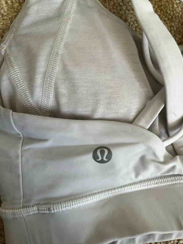 Lululemon SportsBra White - Image 3