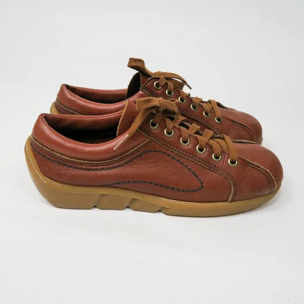 Vintage 90s Fanfares Leather Oxford Shoes - Image 2