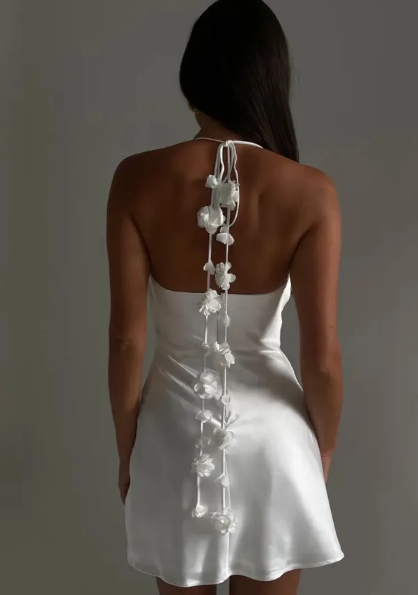 Meshki White Dress - Image 2