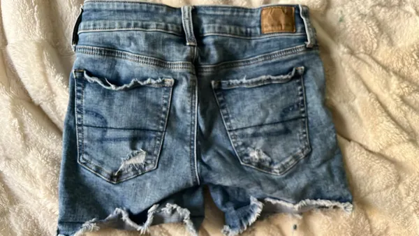 American Eagle Jean Shorts Blue US 2 - Image 2