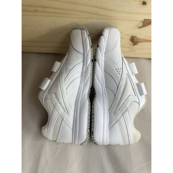 Reebok Women’s Work N Cushion 4.0 KC White Hook & Loop Comfort Shoes Size 7.5 - Image 4