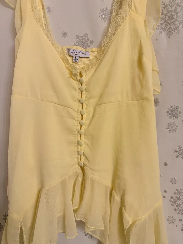 Sunny Day Ruffle Top  - Image 2