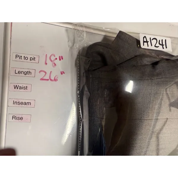 J. Crew Women Super 120s Blazer Jacket Size 4 Gray 100%‎ Wool Preppy Office - Image 6