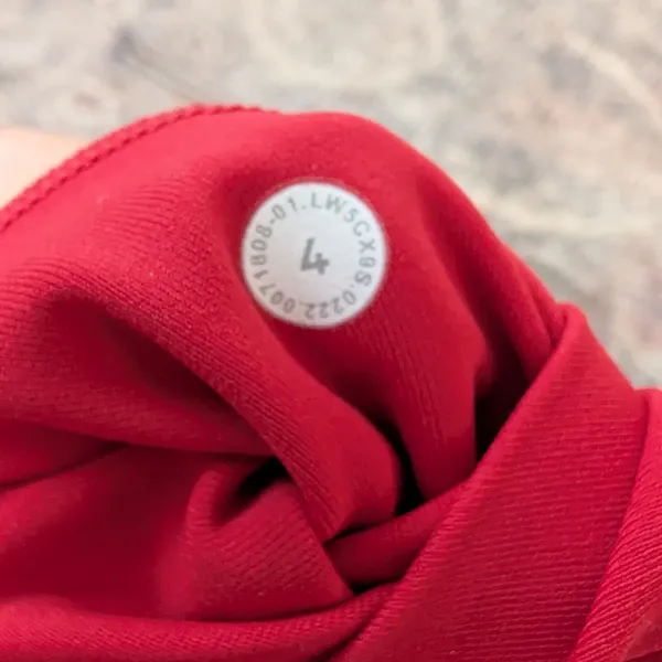 Lululemon Swift Speed High Rise Tight 28 Red Luxtreme Running Leggings LW5CX9S 4 - Image 5