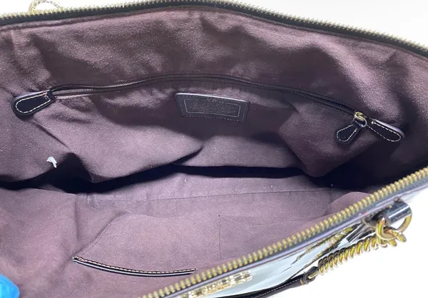 Coach Ava Tote Pebble Leather Chain - Image 5
