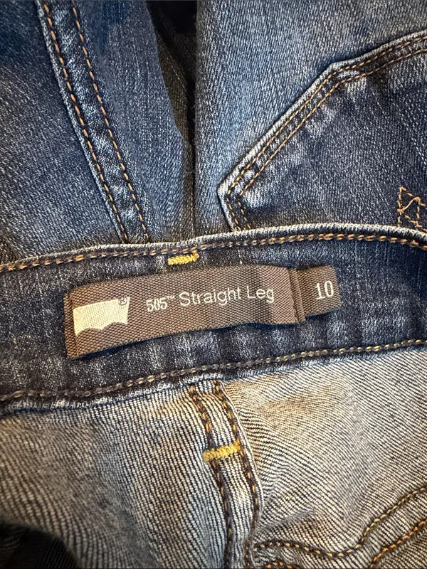 LEVI’S 505 straight leg jean - Image 4