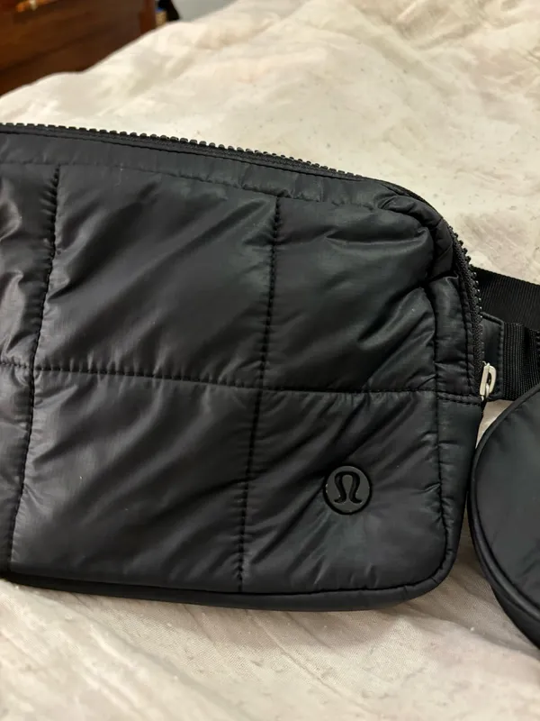 Lululemon Grid Quilted Belt Bag & Pouch - Image 2