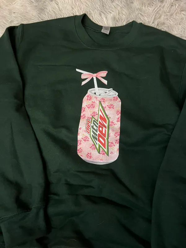 Diet Mtn Dew Crewneck - Image 3