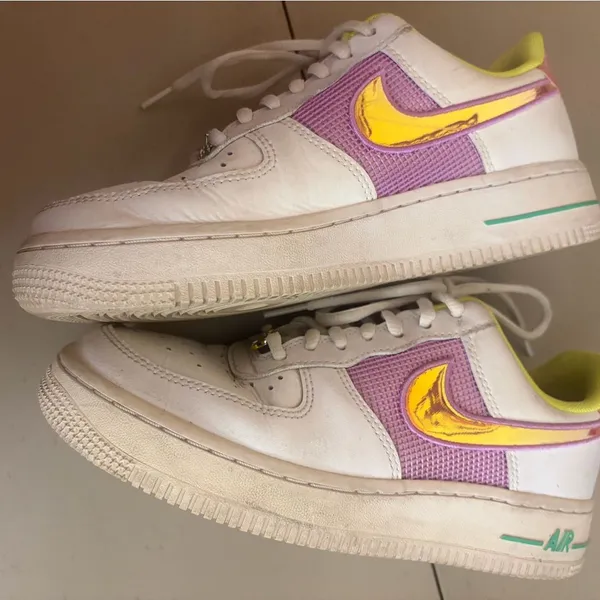 Nike Air Force 1 Low Easter Women’s 6.5 CW5592-100 Sneakers - Image 4