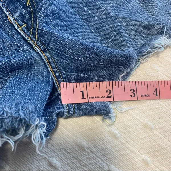 Levis Super Low Boot Cut 518 Jeans Shorts Size‎ 7M - Image 7