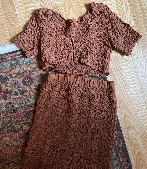 Free People Final Price ✨NWOT Skirt Set - Image 3