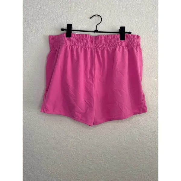 Xersion Running Shorts Large‎ NEW Popular Pink Mid-Rise Quick-Dri Brief Lined - Image 2