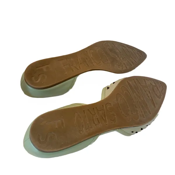 Franco Sarto Minty Green Leather "Honesty 2" D'Orsay Perforted Flats (8.5) - Image 12