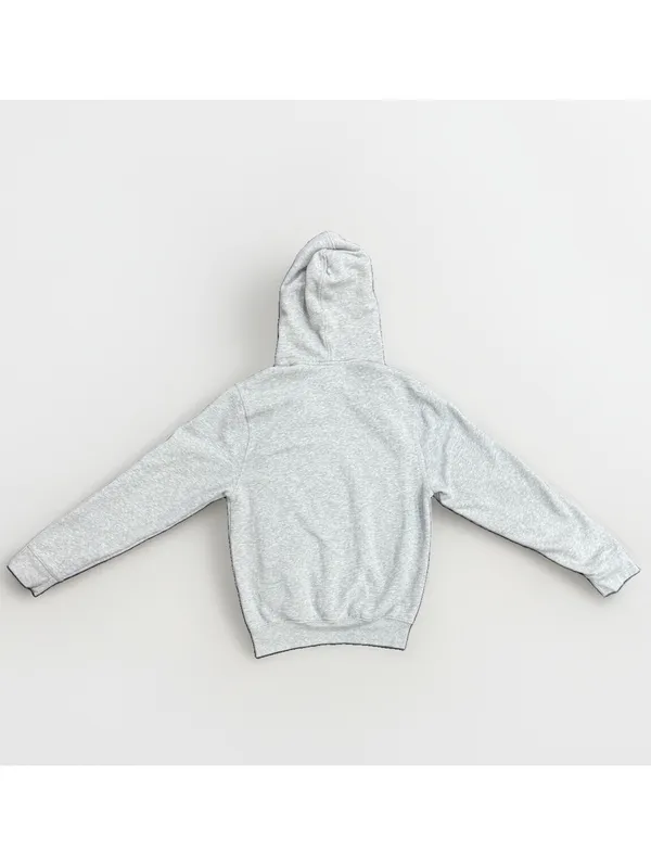 Buc-ee's Beaver Logo Hoodie Sweatshirt Unisex Small Gray Pullover EUC - Image 2