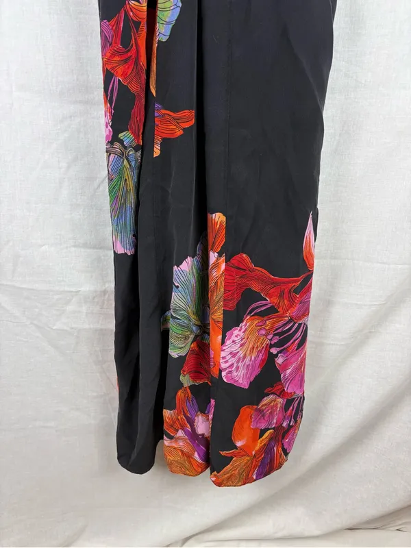 Anthropologie Maeve Cayman Silk Halter Maxi Dress Size S - Image 6