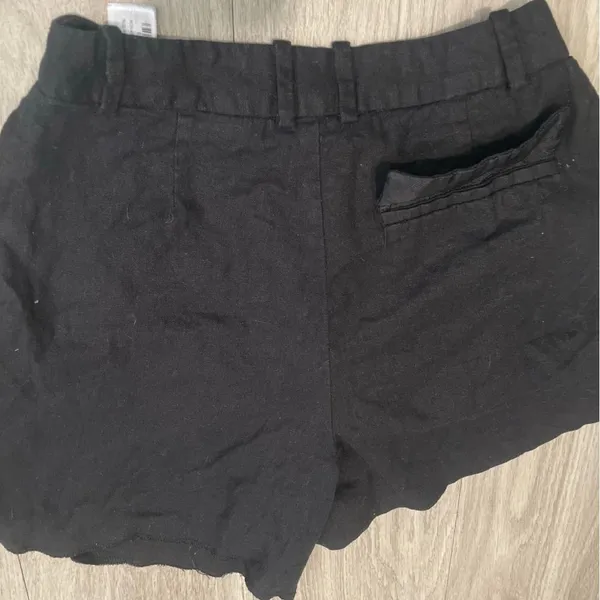 Zara Black High Waist Women's Shorts - Image 3
