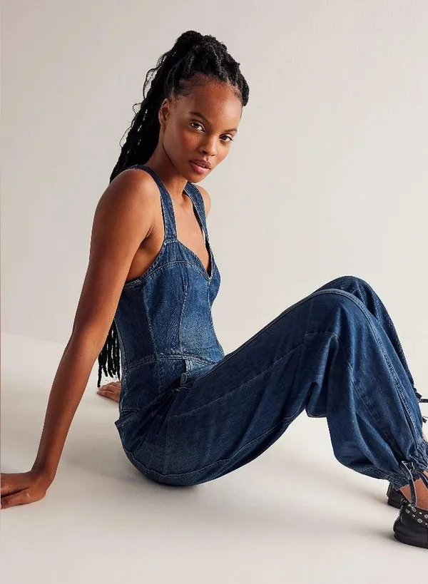 NWT We The Free Match Point Jumpsuit Size S - Image 8