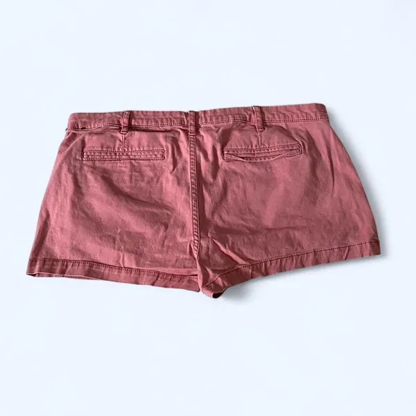 Y2K Express pink denim shorts - Image 3