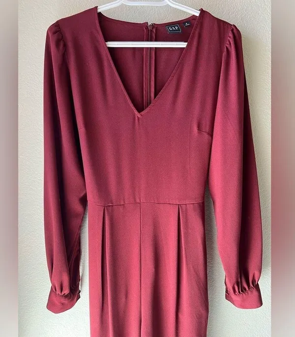 V-Neck Jumpsuit |GAP - Image 9