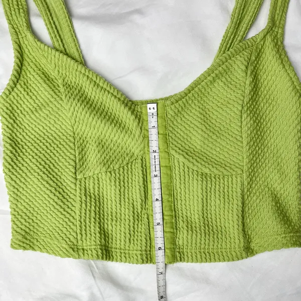 Urban Outfitters Lime Green Crop Top - Image 6