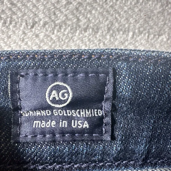 AG Adriano Goldschmied The Jessie Curvy Boot Fit Jeans Dark Wash Women's 26 R - Image 10