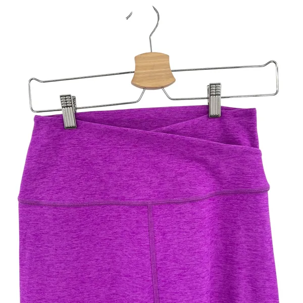Beyond Yoga Spacedye At‎ Your Leisure Legging Crossover Waist Purple Size Large - Image 2
