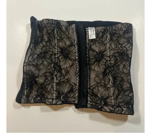 Lace Corset Black Size M - Image 2