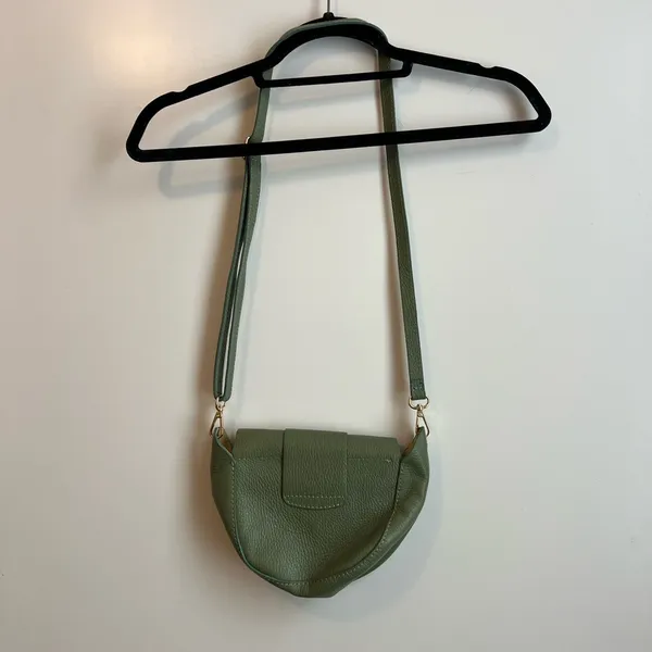 Giana Chiarini Italian Leather Crossbody Bag - Image 5