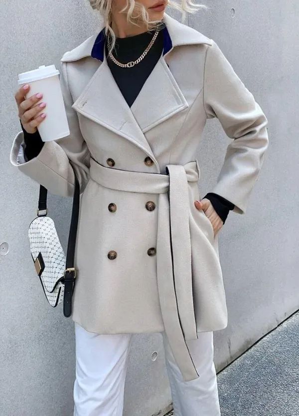 SheIn Lapel Coat - Image 2